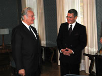 On October 10, the Ambassador of Greece, Lyssandros Migliaressis-Phocas, presented his credentials to the President of the Republic