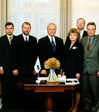 The President of the Republic met representatives of the Estonian Rye Society