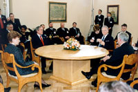 The Baltic Heads of State in Vilnius met with the President of the USA
