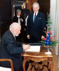Uus-Meremaa suursaadik David Bruce Payton andis üle volikirjad president Arnold Rüütlile