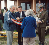 President Arnold Rüütel ja proua Ingrid Rüütel käisid Abruka saarel