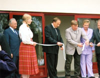 President Rüütel avas Paistu Põhikooli uue võimla