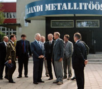 President käis AS-is Viljandi Metall