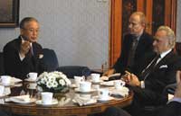 President Rüütel võttis vastu Korea Vabariigi suursaadiku Hong Jung-pyo volikirja