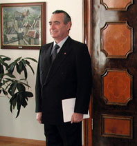President Rüütel võttis vastu Tšiili Vabariigi suursaadiku Ignacio Gonzales Serrano volikirja