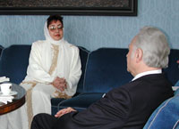 President Rüütel võttis vastu Maroko Kuningriigi suursaadiku Aicha El Kabbaj volikirja