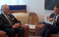 President Arnold Rüütel kohtus Euroopa Komisjoni presidendi Romano Prodiga