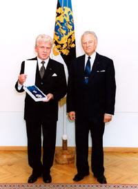 Tšehhi suursaadik Vladislav Labudek ja Vabariigi President