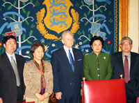 President Arnold Rüütel võttis vastu Hiina Poliitilise Konsultatiivkomitee delegatsiooni eesotsas aseesimehe pr Liu Yandong'iga