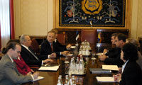 President Arnold Rüütel kohtus Bosnia ja Hertsegoviina välisministri Mladen Ivanić'iga