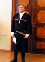 President Arnold Rüütel võttis vastu Gruusia suursaadiku David Aptsiauri volikirja