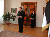 President Arnold Rüütel võttis vastu Portugali suursaadiku Joćo Manuel da Cruz da Silva Leitćo, kes esitas oma volikirja
