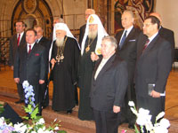 President Arnold Rüütel osales Õigeusklike Rahvaste Ühtsuse Rahvusvahelise Fondi preemiate kätteandmise pidulikul tseremoonial Moskvas