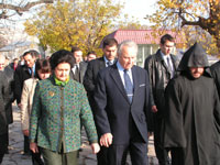 Ametlik visiit Armeenia Vabariiki 13.11.-16.11.2004. Garni templi ja Geghardi kloostri külastamine