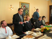 President Arnold Rüütel kohtus Kadriorus Setumaa esindajatega