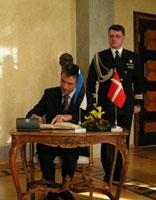 President Rüütel kohtus Taani peaministri Anders Fogh Rasmusseniga