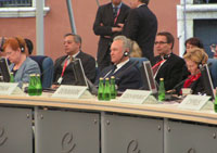 President Arnold Rüütel osales Euroopa Nõukogu 3. tippkohtumisel Varssavis
