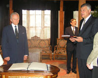 Riigivisiit Bulgaaria Vabariiki 25.-27.05.2005. President Rüütel ja proua Ingrid Rüütel külastasid Plovdivi linna