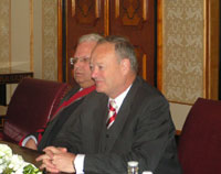 President Arnold Rüütel kohtus Austria parlamendi alamkoja Rahvusnõukogu presidendi Andreas Khol'iga