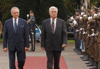 Moldova Vabariigi presidendi T.E. hr Vladimir Voronini ametlik vastuvõtutseremoonia Kadriorus