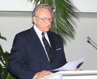 President Arnold Rüütel kõneles konverentsil 