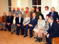 State Visit to the Republic of Latvia 6.-9.12.2005. Meeting with the Latvian Estonian Society.