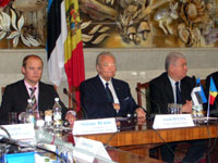 Vabariigi Presidendi töövisiit Moldova Vabariiki 19.-22.03.2006. Moldova-Eesti Majadusfoorum.