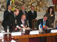 Vabariigi Presidendi töövisiit Moldova Vabariiki 19.-22.03.2006. Moldova-Eesti Majadusfoorum.