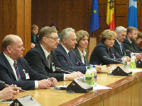 Vabariigi Presidendi töövisiit Moldova Vabariiki 19.-22.03.2006. Kohtumine Moldova Parlamendi spiikri hr Marian Lupuga.