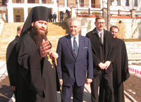 Working Visit to the Republic of Moldova 19.-22.03.2006. President Rüütel visited the Căpriana Monastery.