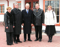 President Arnold Rüütel visited Ida-Virumaa.