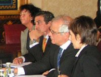 President Rüütel met with the President of the European Parliament Josep Borell Fontelles.
