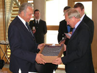 President Arnold Rüütel kohtus Šoti Parlamendi esimehe George Reid'iga.