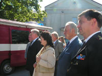 President Arnold Rüütel ja proua Ingrid Rüütel tutvusid Põhja-Eesti häirekeskusega.